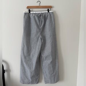 Striped Wide Leg Pants